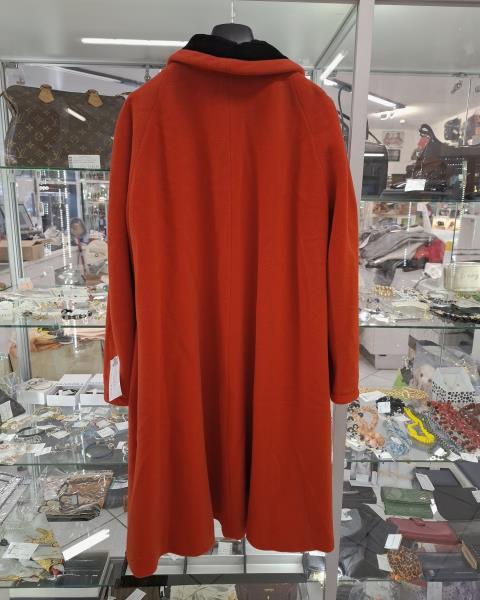CAPPOTTO MARINA RINALDI ROSSO NERO TG XXL