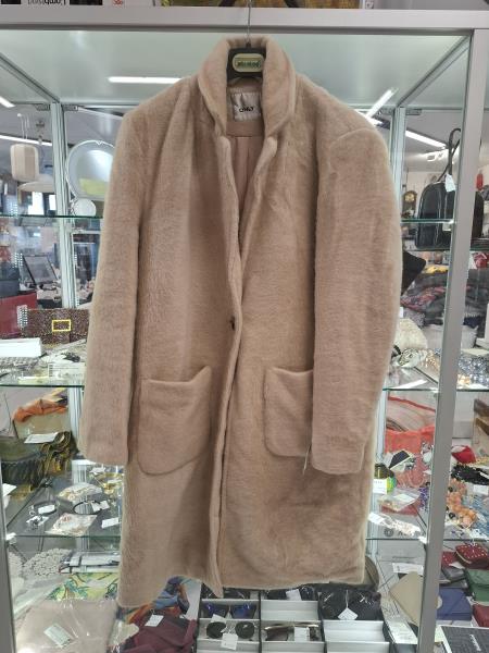 CAPPOTTO ONLY PELO RASO BEIGE TG L