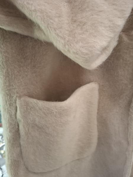CAPPOTTO ONLY PELO RASO BEIGE TG L