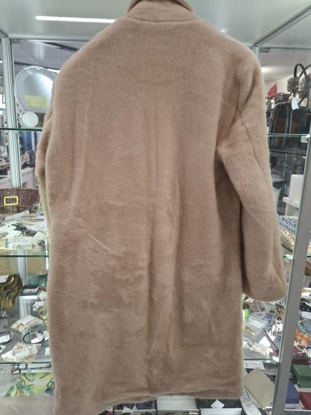 CAPPOTTO ONLY PELO RASO BEIGE TG L