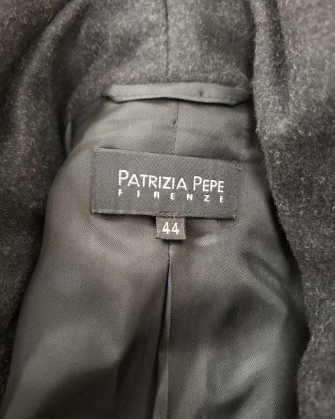 CAPPOTTO PATRIZIA PEPE GRIGIO TG 44 COLLO LARGO