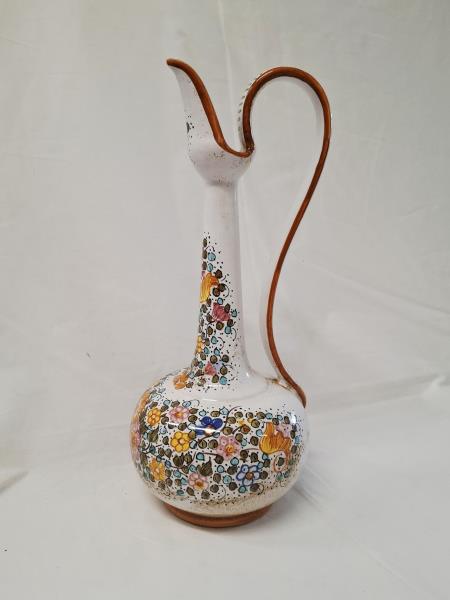 CARAFFA DERUTA BIANCA FIORI