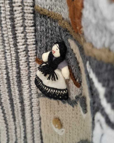 CARDIGAN PERU ALPACA ANIMALI FATTORIA