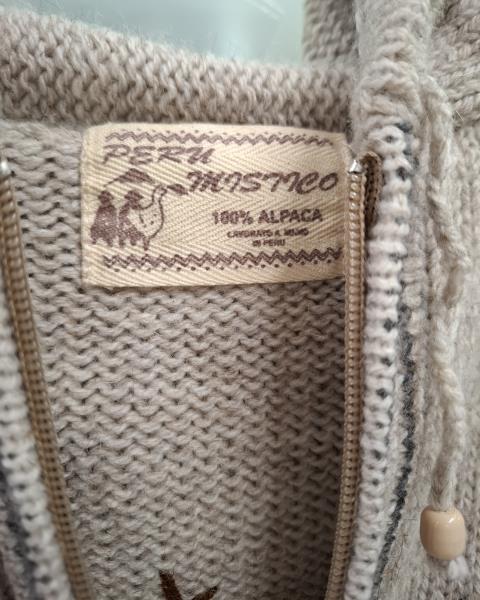 CARDIGAN PERU ALPACA ANIMALI FATTORIA
