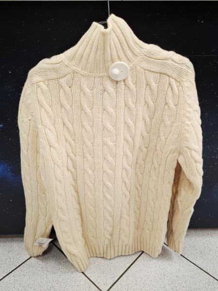 CARDIGAN UOMO GANT LANA BEIGE TRECCE TG M