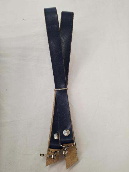 CARTELLA SCUOLA VINTAGE BLU ROSSA GIALLA