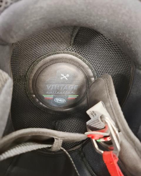 CASCO PREMIER MODELLO VINTAGE NERO TG M