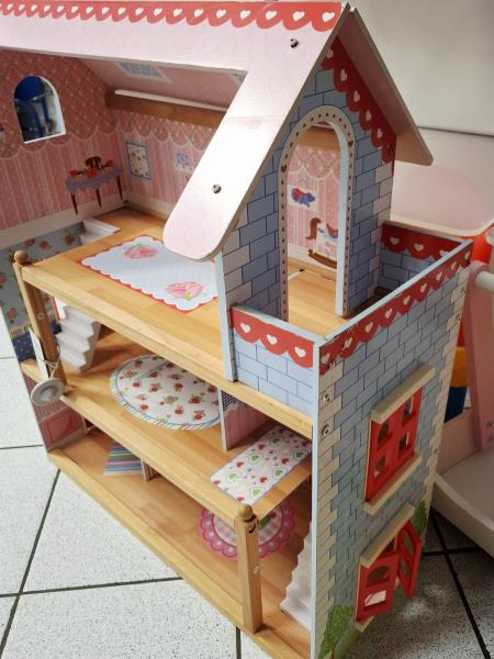 CASETTA LEGNO X BAMBOLE KIDKRAFT DA ARREDARE