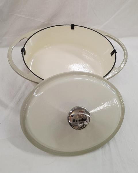 CASSERUOLA OVALE IN GHISA BERNDES 29 cm NUOVA!
