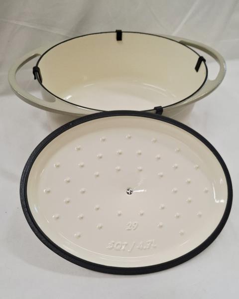CASSERUOLA OVALE IN GHISA BERNDES 29 cm NUOVA!