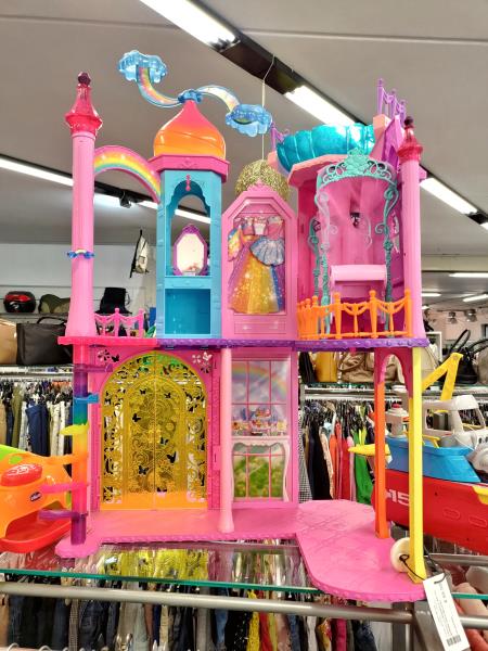 CASTELLO BAMBOLE MATTEL BARBIE ARCOBALENO