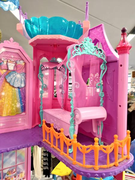 CASTELLO BAMBOLE MATTEL BARBIE ARCOBALENO