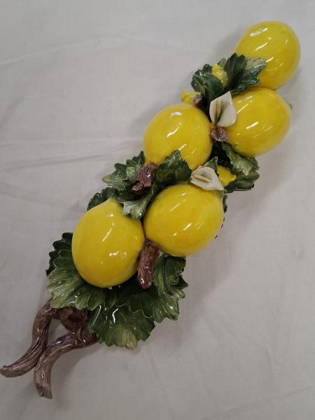 CENTROTAVOLA GRAPPOLO LIMONI CERAMICA