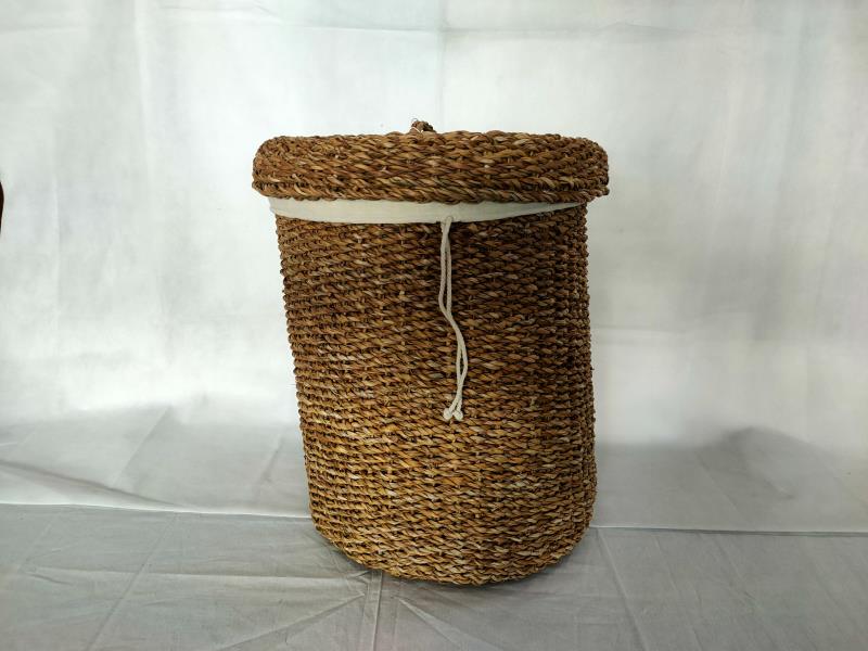 CESTA VIMINI CON COPERCHIO
