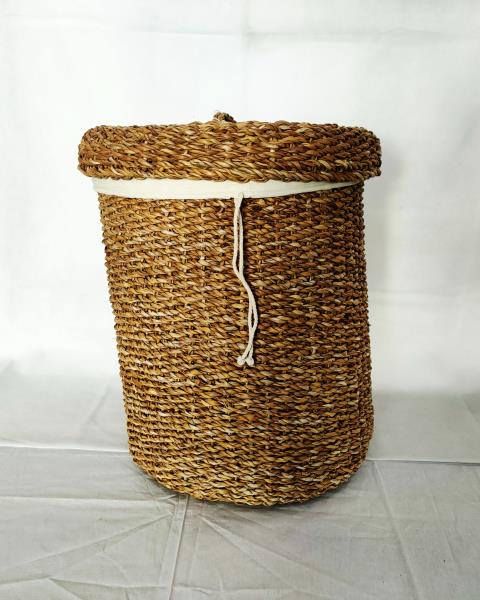 CESTA VIMINI CON COPERCHIO