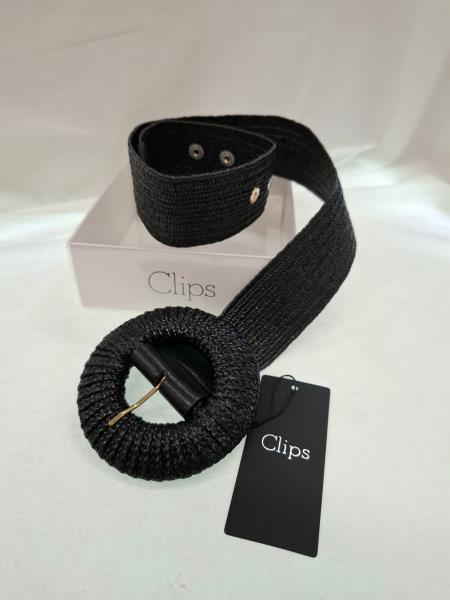 CINTURA CLIPS INTRECCIATA