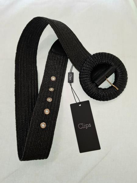 CINTURA CLIPS INTRECCIATA