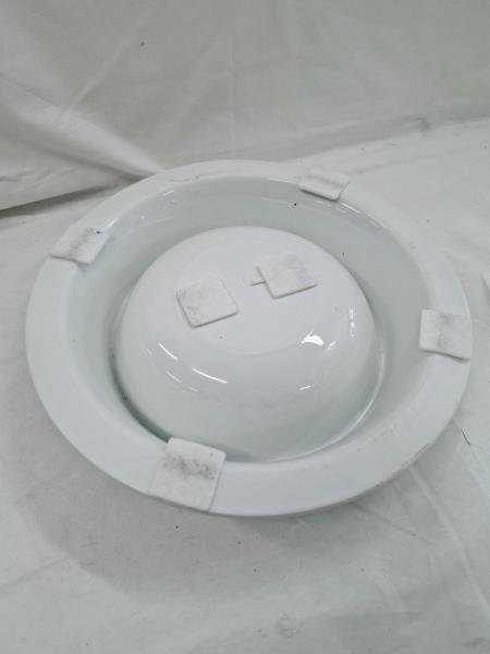 CIOTOLA CANE CERAMICA BIANCA MAN