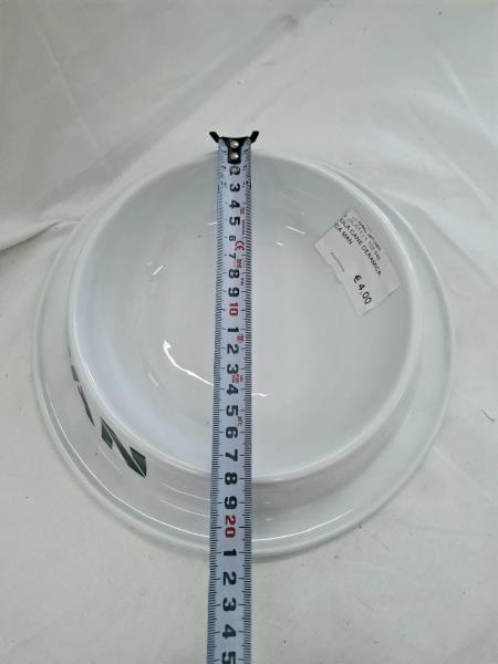 CIOTOLA CANE CERAMICA BIANCA MAN
