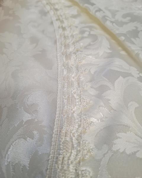 COFANETTO COPRILETTO + LENZUOLO MACRAME'