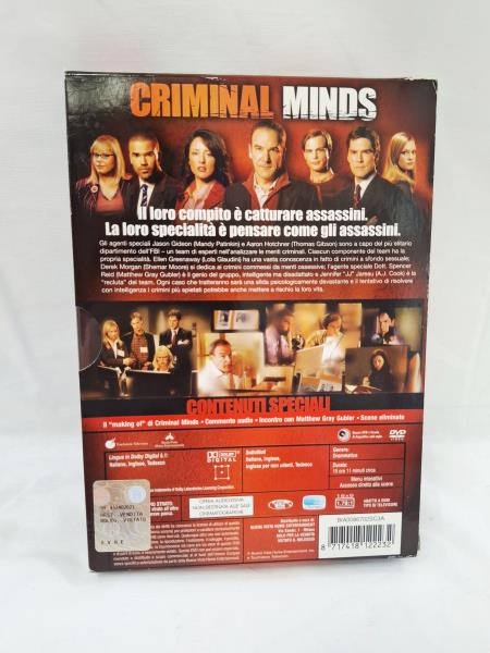 COFANETTO CRIMINAL MINDS