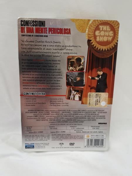 COFANETTO DVD - CONFESSIONI DI UNA MENTE PERICOLOSA