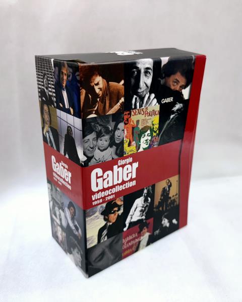 COFANETTO GIORGIO GABER VIDEOCOLLECTION