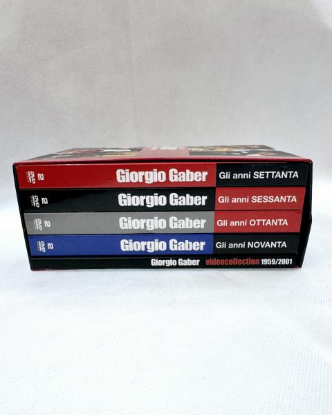 COFANETTO GIORGIO GABER VIDEOCOLLECTION