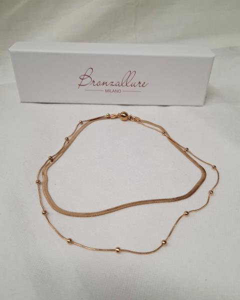 COLLANA BRONZZALLURE DORATA