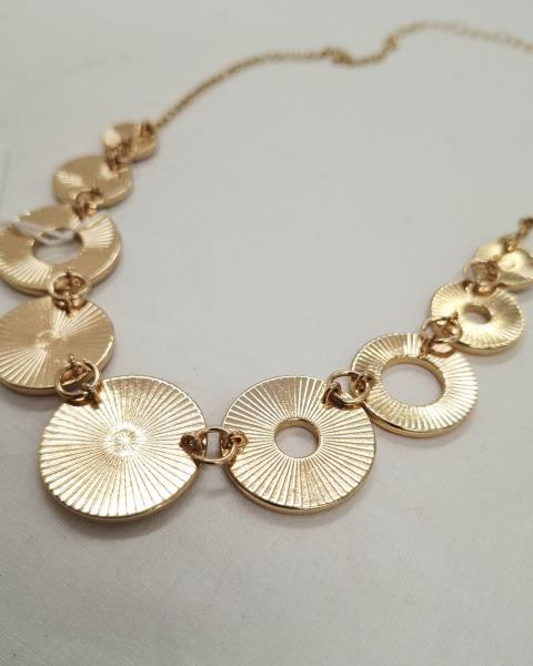 COLLANA DESIGUAL CERCHI COLORATI