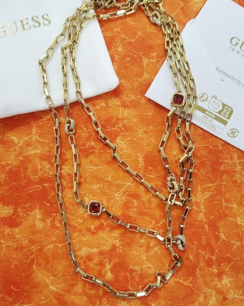 COLLANA GUESS CATENA DORATA (con certificato)