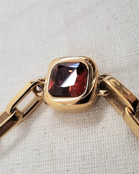 COLLANA GUESS CATENA DORATA (con certificato)