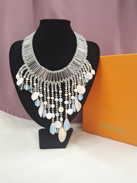 COLLANA OPHELIA ARTIGIANALE PENDENTI