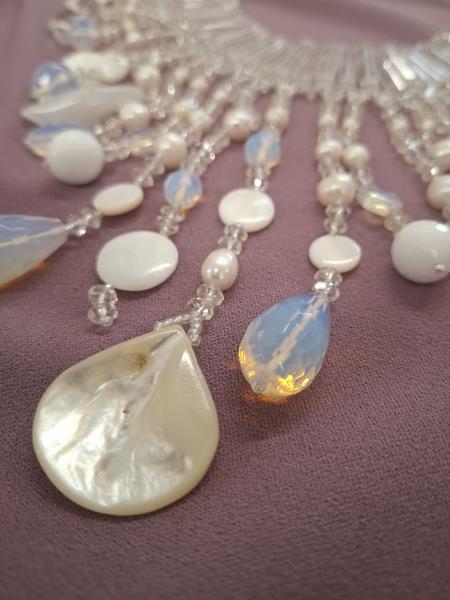 COLLANA OPHELIA ARTIGIANALE PENDENTI