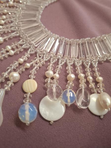 COLLANA OPHELIA ARTIGIANALE PENDENTI