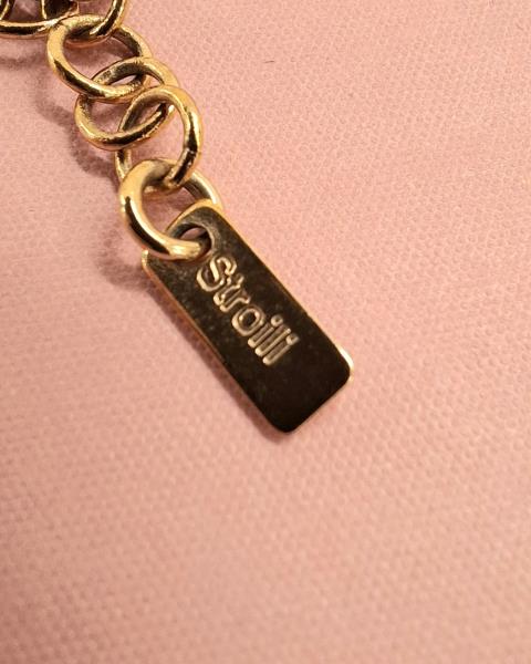 COLLANA + ORECCHINI STROILI DORATI