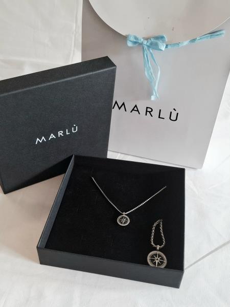 COLLANA + PORTACHIAVI MARLU  ROSA DEI VENTI