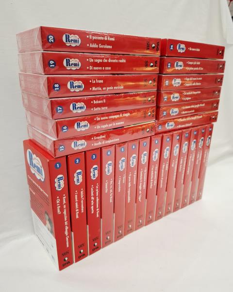 COLLEZIONE VHS REMI 1-26