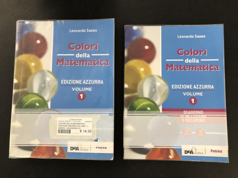 COLORI DELLA MATEMATICA - EDIZIONE AZZURRA VOLUME 1 + EBOOK + QUADERNO DI INCLUSIONE E RECUPERO 1