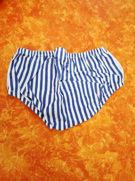 COMPLETINO BRUMS RIGHE BIANCO BLU TG 6 MESI