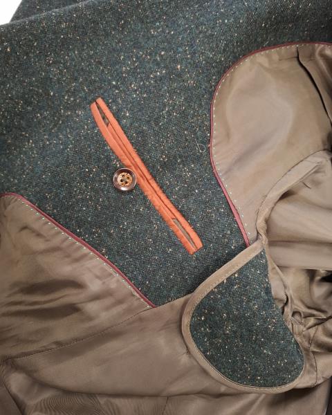 COMPLETO JENNIS&VARMANN VERDE TG 32 (VESTE 46)  3 PEZZI