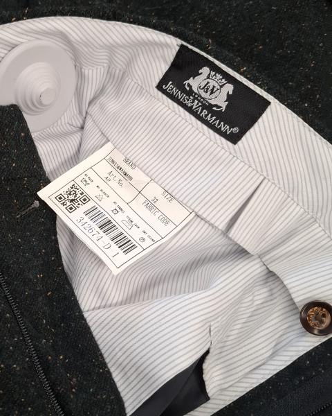 COMPLETO JENNIS&VARMANN VERDE TG 32 (VESTE 46)  3 PEZZI