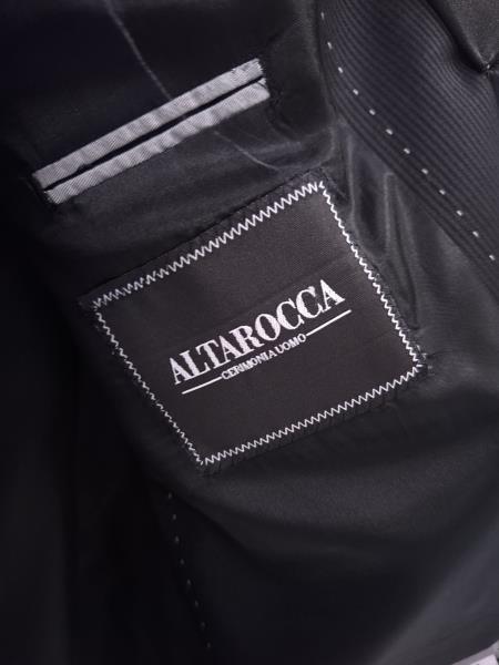 COMPLETO UOMO ALTAROCCA TG 50 NERO RIGHINE