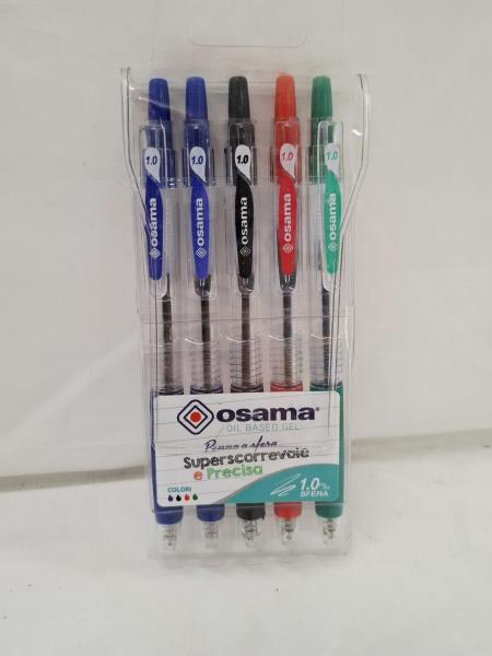 CONFEZIONE 5 PENNE OSAMA
