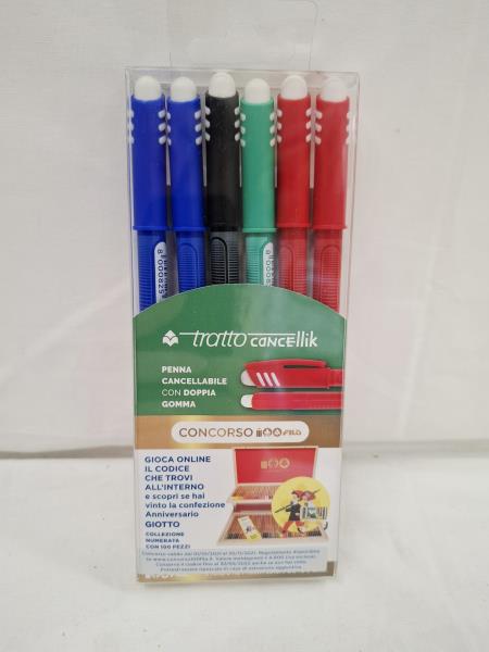 CONFEZIONE 6 BIRO CANCELLIK