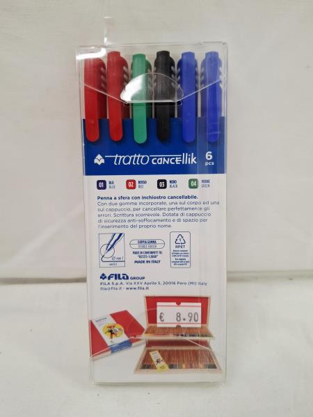 CONFEZIONE 6 BIRO CANCELLIK