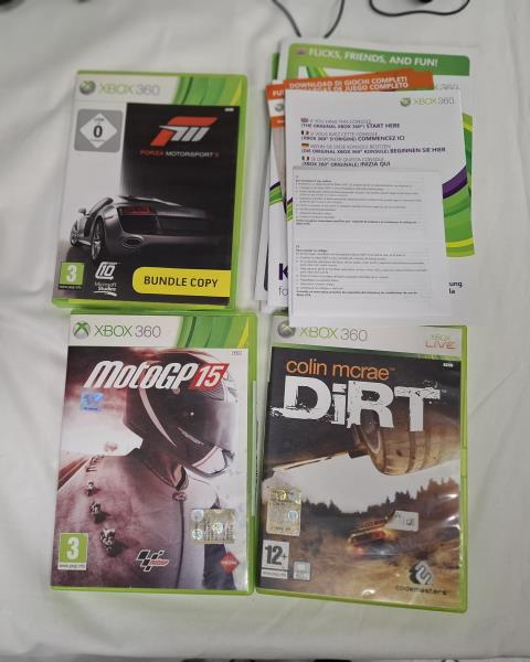 CONSOLE XBOX 360 250GB + 2 GIOCHI