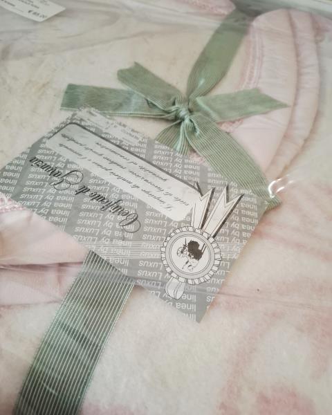 COPERTA LANA MATRIMONIALE ROSA