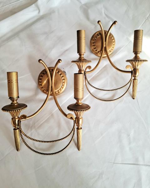 COPPIA APLIQUE STILE IMPERO