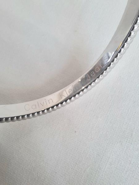 COPPIA BRACCIALI RIGIDI CALVIN KLEIN